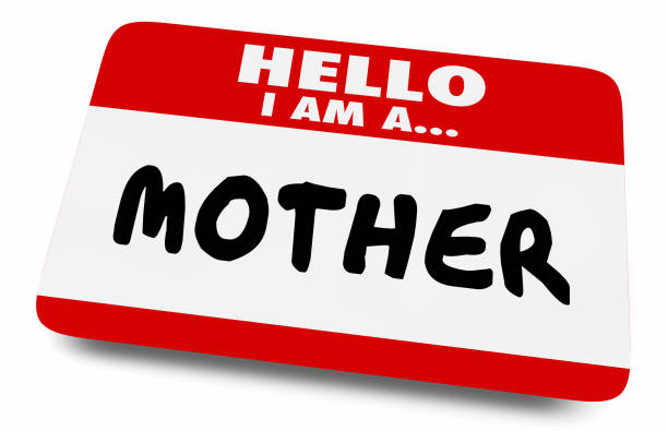 istock Mother Mom Parent Pregnant Name Tag 3d Illustration 1161082111