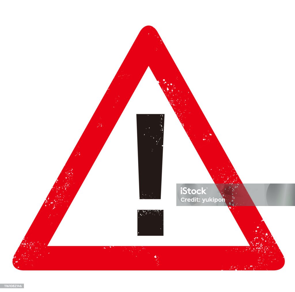 Error Warning Sign Warning Sign Vector Alert Error Stock Illustration - Download Image Now ...