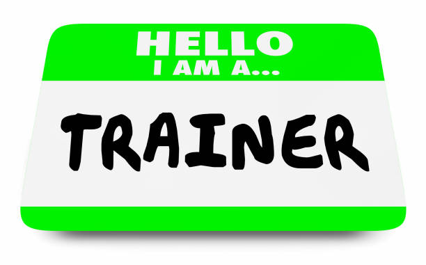 istock Trainer Teacher Class Leader Name Tag 3d Illustration 1161083273