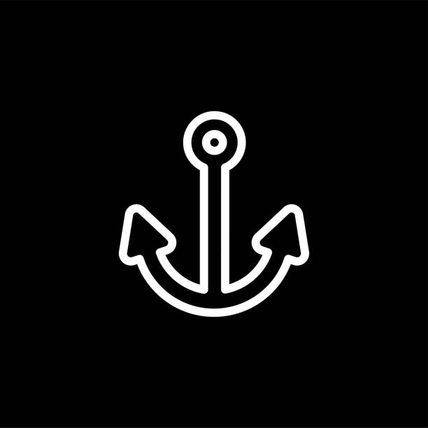 Anchor Line Icon Illustrations, Royalty-Free Vector Graphics & Clip Art ...