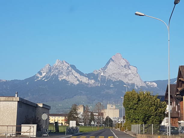 istock Fountain at Lake Lucerne or Lake Lucerne 1161109759
