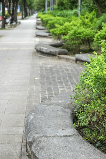 istock Trail in the park. Natural scenery in Asia. 1161111995