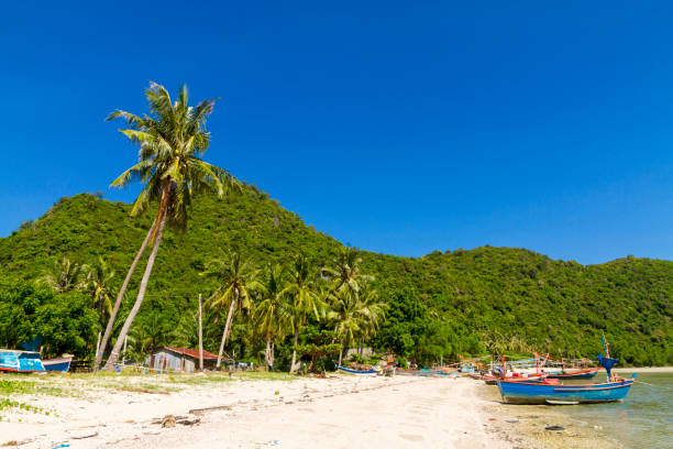 istock Beach Baan Koh Teap beach idyllic with blue sky 1161117159