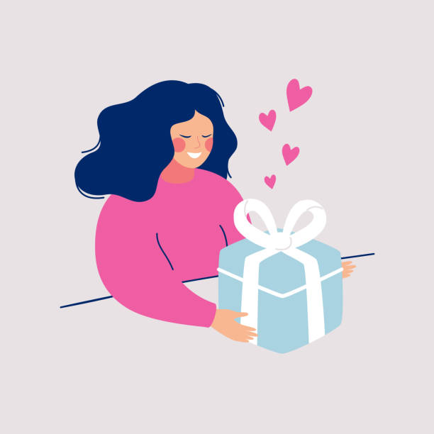1,575 Woman Wrapping Present Illustrations & Clip Art - iStock | Woman at holiday party, Christmas tree 1,575 Woman Wrapping Present Illustrations & Clip Art - iStock | Woman at holiday party, Christmas tree