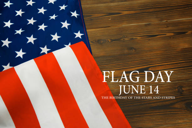 istock Happy American Flag Day background - Image 1161125357