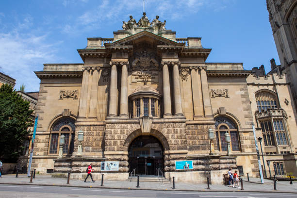 Bristol, UK - June 29th 2019: A view of the impressive Bristol Museum and Art Gallery in the historic city of Bristol, UK.