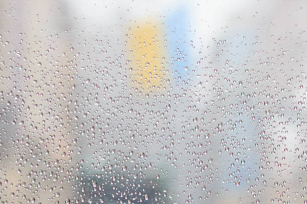 istock flag of Ukraine with rain drops 1161128345