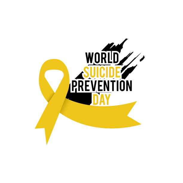 istock World Suicide Prevention Day (September 10) concept with awareness ribbon. 1161145711