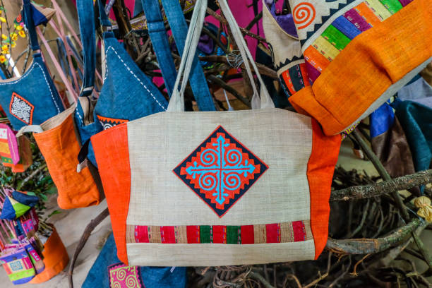 istock Bags made of hemp 1161152700