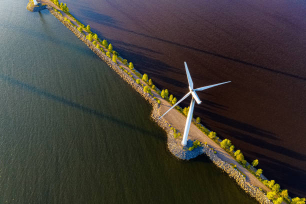 Finland Landscapes from above with Drone
