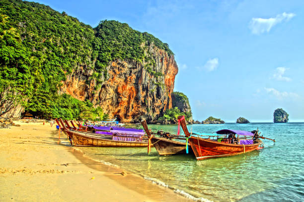 istock Phra Nang Beach in Krabi, Thailand 1161168687