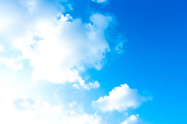 istock Blue sky white cloud white background. Beautiful sky and clouds in the afternoon. 1161175431