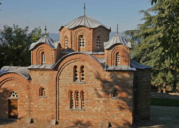 istock St. Pantelejmon, old Orthodox church 1161175495