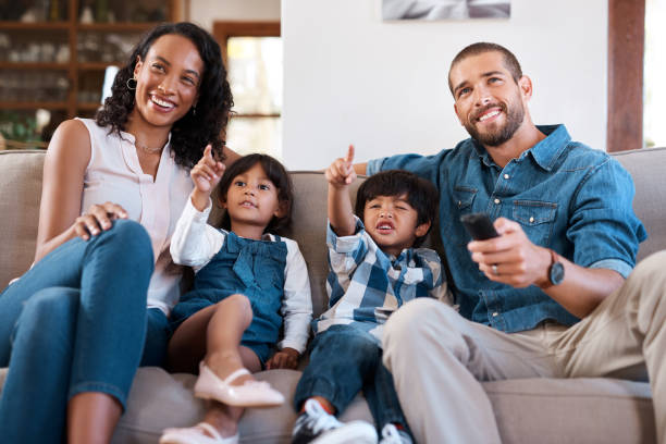 istock Go back to the cartoons, dad! 1161177656