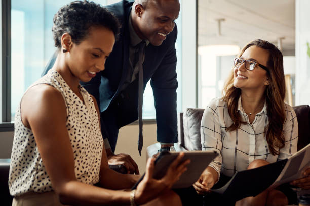 istock Business is running smoothly today 1161182562