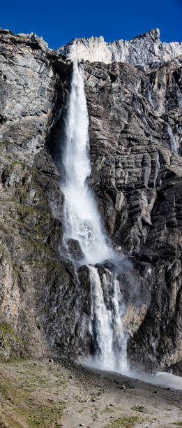 istock Waterfall at Cirque de Gavarnie in the Hautes-Pyrenees 1161186657