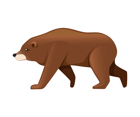 Ilustración de Oso Grizzly Animal De América Del Norte Oso Pardo Diseño De Animales De Dibujos Animados Ilustración Vectorial Plana Aislada Sobre Fondo Blanco Oso Caminando Vista Lateral y más Vectores Libres Ilustración de Oso Grizzly Animal De América Del Norte Oso Pardo Diseño De Animales De Dibujos Animados Ilustración Vectorial Plana Aislada Sobre Fondo Blanco Oso Caminando Vista Lateral y más Vectores Libres
