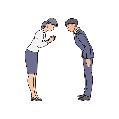 비즈니스 미팅 전에 서로 인사하고 인사하는 두 사람 2명에 대한 스톡 벡터 아트 및 기타 이미지 - 2명, 나비매듭, 남자 ...