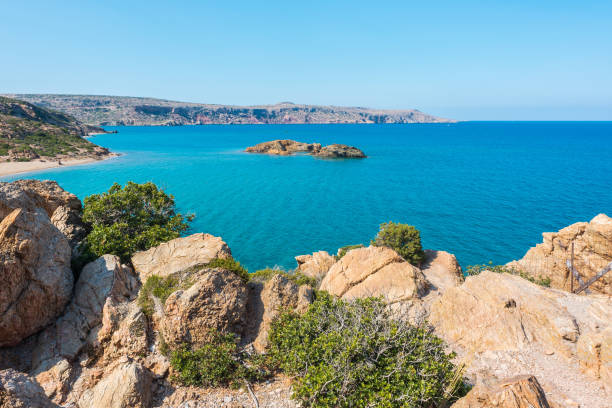 istock Natural landscape on the Crete Island Greece, Vai beach 1161190893