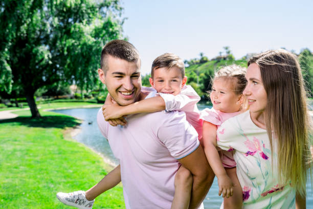 istock Happy Family of four 1161194308