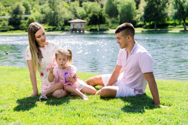 istock Happy Family of four 1161194345