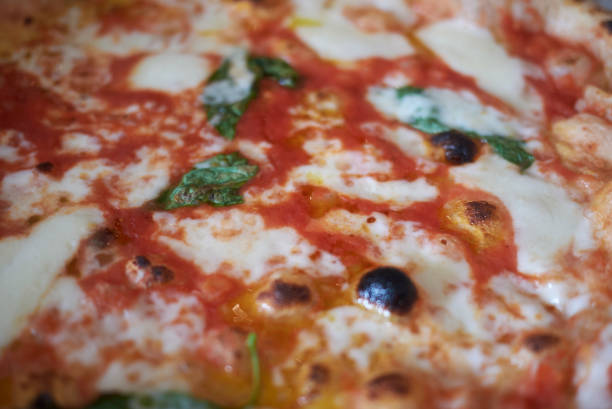 istock Pizza with mozzarella cheese and tomato 1161196712