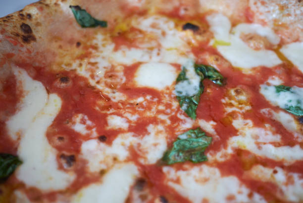 istock Pizza with mozzarella cheese and tomato 1161196725