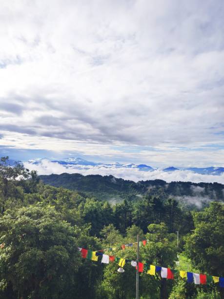 View from Top Hike view nagarkot photos stock pictures, royalty-free photos & images