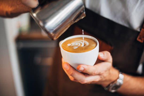 istock Barista pouring latte art 1161201820