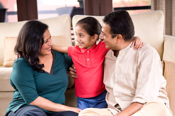 istock Happy Indian family 1161203218