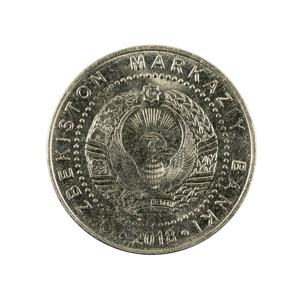 istock 100 Uzbek som coin (2018) reverse isolated on white background 1161205690