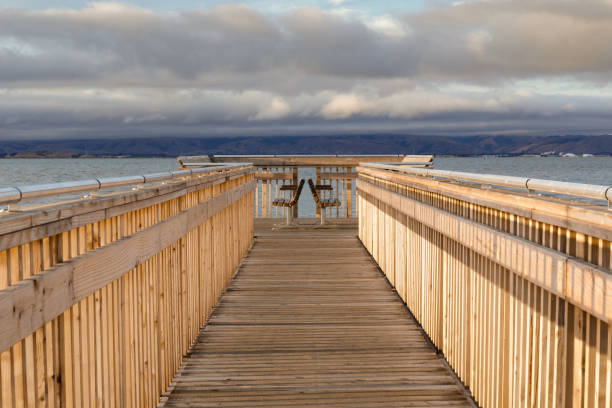 istock The new boardwalk at Baylands Nature Preserve. 1161214229