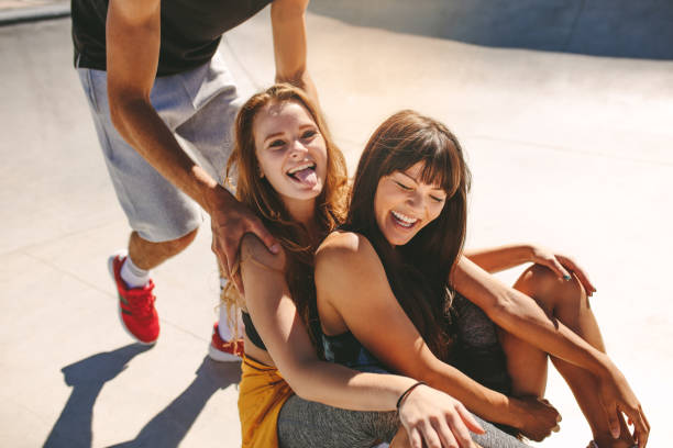 istock Friends having a great time together 1161220379