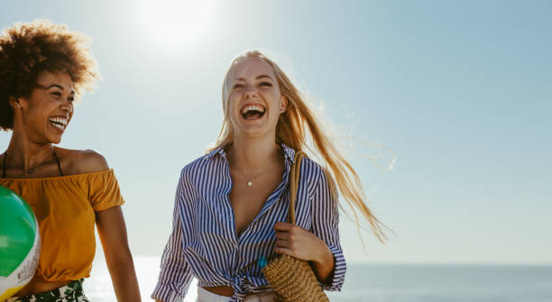istock Best friends together on the beach 1161220564