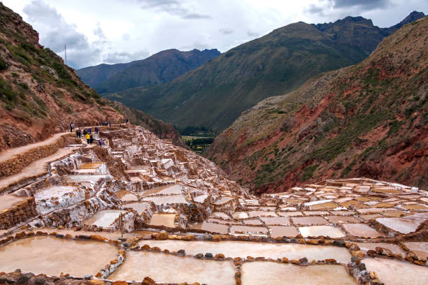 istock Peru, Salinas de Maras, Pre Inca traditional salt mine (salinas) 1161224972