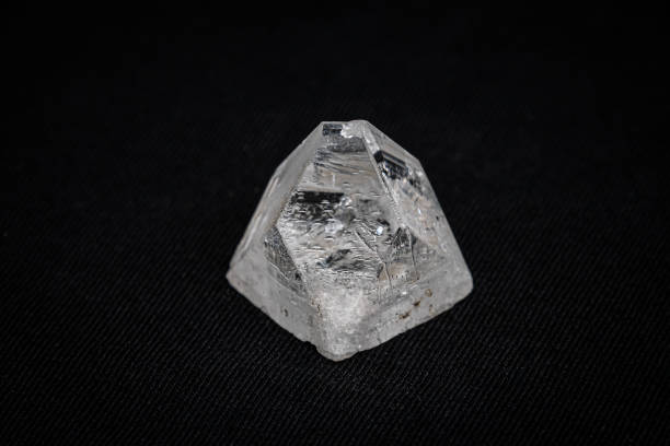 istock Dob rough diamond formed by volcanic heat and pressure inside earth 1161226359