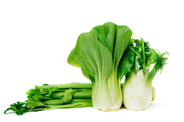 istock Set of green vegetables. 1161227784