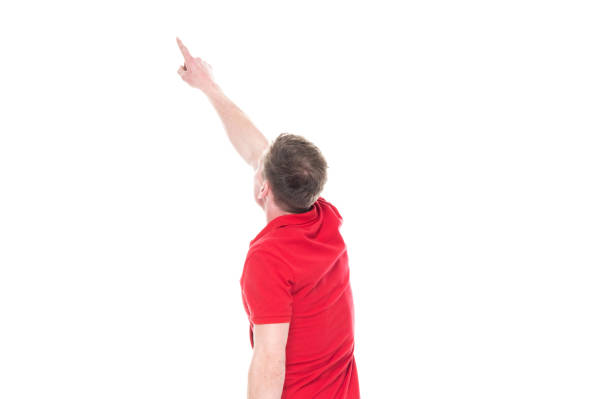 istock Handsome man in red shirt 1161232024