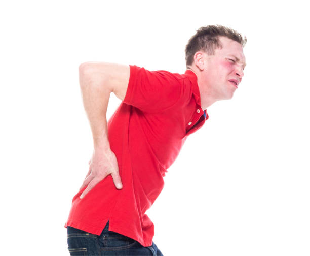 istock Handsome man in red shirt 1161236271