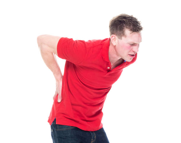istock Handsome man in red shirt 1161236750