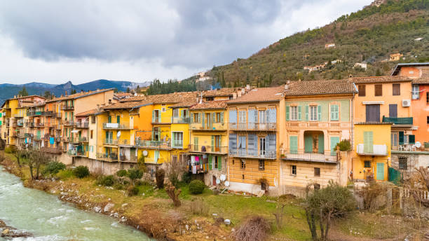 istock Sospel, old french village 1161240192
