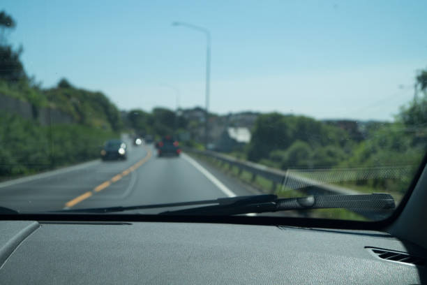 istock Traffic from dashboard on the roads 1161243106