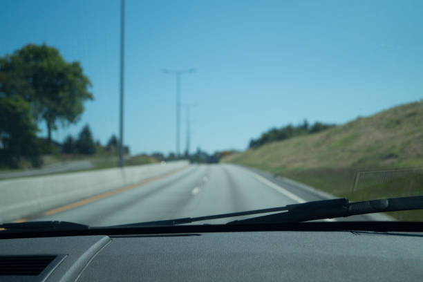 istock Traffic from dashboard on the roads 1161244249