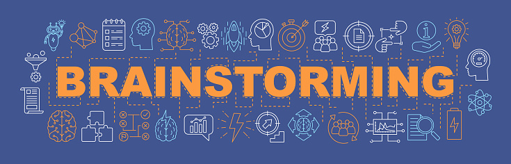 Brainstorming Banner Stock Illustration - Download Image Now ...