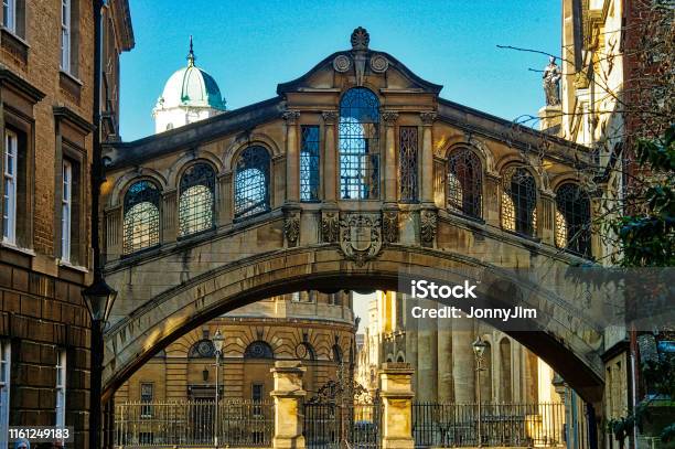 Oxford England The Bridge Of Sighs New College Lane Stock Photo - Download Image Now