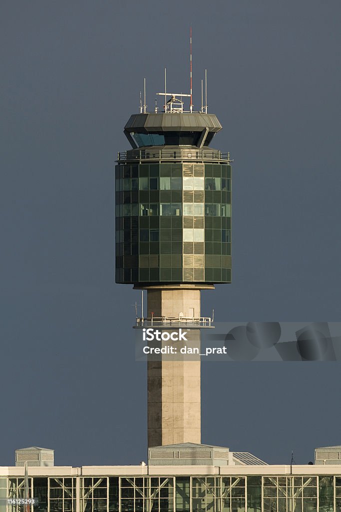 Air Traffic Control Tower An airport's Air Traffic Control Tower. Aerospace Industry Stock Photo