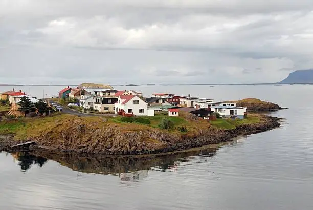 Stykkishólmur is situated in western Iceland,to the north of the Snaefellsnes peninsula.