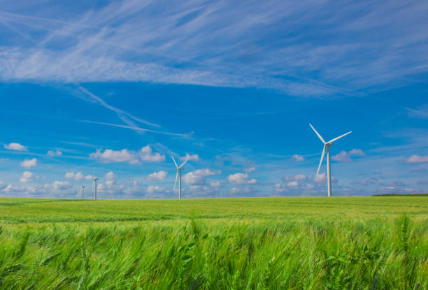 istock wind turbine in the countryside 1161258796