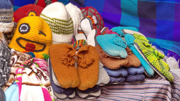 istock Knit hats and slippers 1161258897