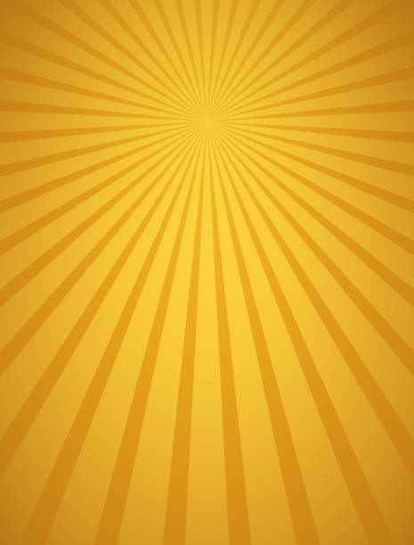 goldene sonnenstrahlen vektor-illustration retro hintergrund - summer backgrounds sunbeam celebration stock-grafiken, -clipart, -cartoons und -symbole